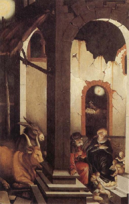 BURGKMAIR, Hans The Nativity oil painting picture